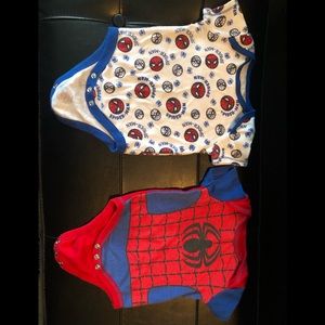 Spider-Man onesies